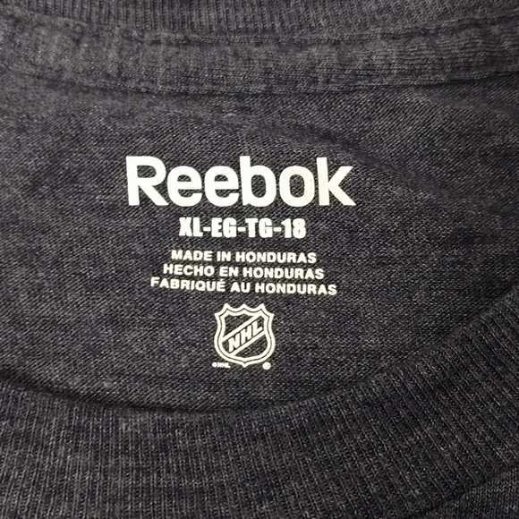 Reebok Boy's NHL Face Off Short Sleeve Tee Shirt - Picture 5 of 8